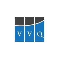 vvq-Buchstaben-Logo-Design auf weißem Hintergrund. vvq kreative Initialen schreiben Logo-Konzept. vvq Briefgestaltung. vektor
