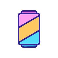 Soda-Symbolvektor. isolierte kontursymbolillustration vektor