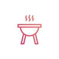 Grillvektor für Website-Symbol-Icon-Präsentation vektor