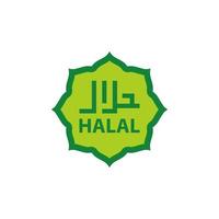 Halal-Symbol eps 10 vektor