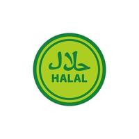 Halal-ikonen eps 10 vektor