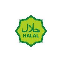 Halal-ikonen eps 10 vektor