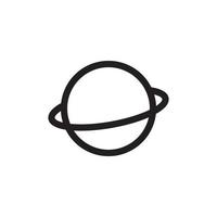 Planetensymbol eps 10 vektor
