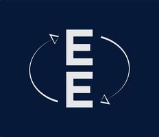 ee-Raum freier Logo-Vektor vektor