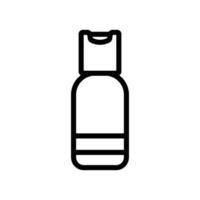 serum lotion flaska ikon vektor disposition illustration
