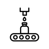transportband spill i burk ikon vektor disposition illustration