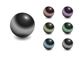 Gratis Chrome Sphere Vector