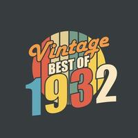 vintage best of 1933. 1933 vintage retro geburtstag vektor