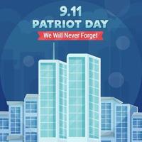 patriotdagen 911 vektor