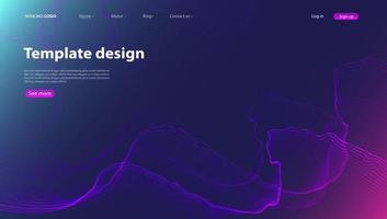 abstrakt bakgrund modern design. landningssida. mall för webbplatser eller apps.vector. vektor