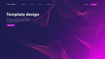 abstrakt bakgrund modern design. landningssida. mall för webbplatser eller apps.vector. vektor