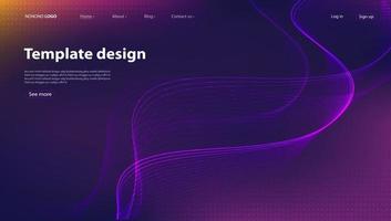 abstrakt bakgrund modern design. landningssida. mall för webbplatser eller apps.vector. vektor