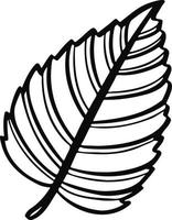 blatt pflanze baum strichzeichnung illustration symbol vektor