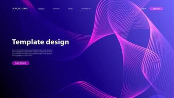 abstrakt bakgrund modern design. landningssida. mall för webbplatser eller apps.vector. vektor