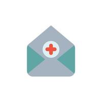E-Mail medizinisches Symbol
