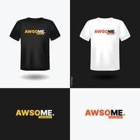 zitiert T-Shirt-Design, Motivations-T-Design, Vektor-T-Shirt, T-Design, T-Shirt-Design vektor