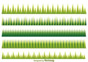 Grönt gräsmönster vektor
