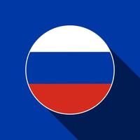 landet ryssland. ryska flaggan. vektor illustration.