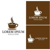 Kaffeetasse-Logo-Vorlage