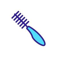 Grooming Cleaver Symbol Vektor Umriss Illustration