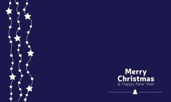 vykort för vintersemester med stjärnor geometriskt mönster bakgrund. gott nytt år och god jul. elegant mall för kort, inbjudningar, banderoller. vektor illustration. eps 10