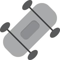 snowboard platt gråskala vektor