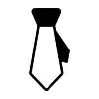 slips, hals slips linje ikonen isolerad på vit bakgrund vektor