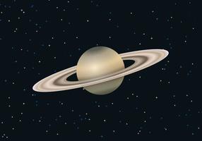 Fri Saturn Planet Vector