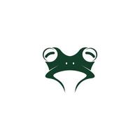 Frosch-Symbol-Logo-Design vektor