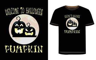 Halloween-T-Shirt-Design vektor