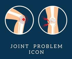 Symbol für gemeinsames Problem, Vektorgrafik. vektor