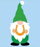 St Patrick's Day gnome 5 vektor