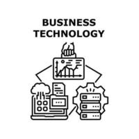 Business-Technologie-Symbol-Vektor-Illustration vektor