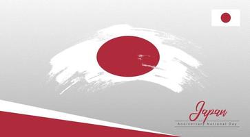 glücklicher nationaltag japan. Banner, Grußkarte, Flyer-Design. Poster-Template-Design vektor