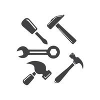 Design-Vorlage für Service-Tools-Vektorsymbol-Illustration vektor