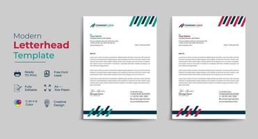 corporate business brevpapper vektor malldesign
