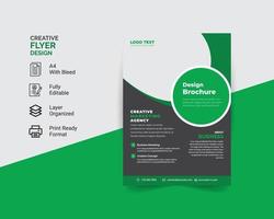 Business-Flyer-Design-Layout-Vektorvorlage vektor