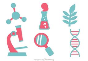 DNA Research Icon Vektoren