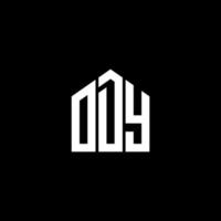 ody-Buchstaben-Logo-Design auf schwarzem Hintergrund. ody kreative Initialen schreiben Logo-Konzept. ody-Brief-Design.ody-Brief-Logo-Design auf schwarzem Hintergrund. Ö vektor