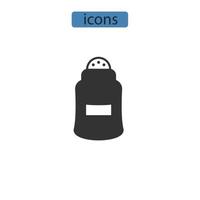 deodorant ikoner symbol vektorelement för infographic webben vektor