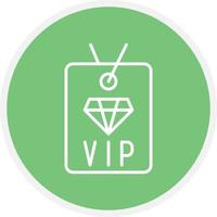 VIP-Privilegienkreis vektor