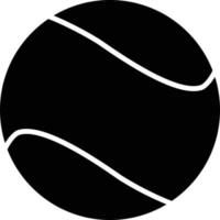 Ball-Glyphe-Symbol vektor