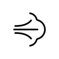 spray ikon vektor. isolerade kontur symbol illustration vektor