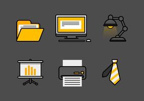 Vektor Office Icon Set