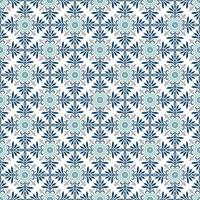 traditionelle verzierte portugiesische fliesen azulejos. ethnische Volksverzierung. das Vintage-Muster. Majolika. Vektor dekorativer Hintergrund.