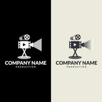 Kamerafotografie-Logo. Symbolvektorvorlage. minimalistische einfache moderne Kamerafotografie. vektor