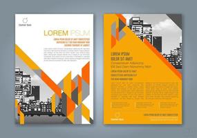 minimaler geometrischer formen designhintergrund für geschäftsbericht bucheinband broschüre flyer poster vektor
