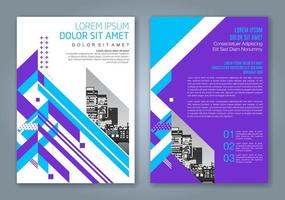 minimaler geometrischer formen designhintergrund für geschäftsbericht bucheinband broschüre flyer poster