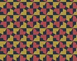 geometrisches abstraktes nahtloses Muster, mit schöner Farbkombination. Hintergrund vektor