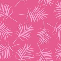 palmblad tropiska sömlösa mönster. ritad för hand . tapeter, textil, omslagspapper, bakgrund, blommönster. trendiga färger 2022 vektor